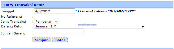 Software Toko Bangunan